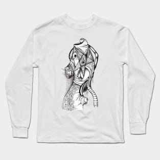 Abstract Occult Jargon Long Sleeve T-Shirt